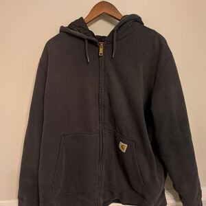 Carhartt Hooded Zip-Up Jacket XL Rain Defender